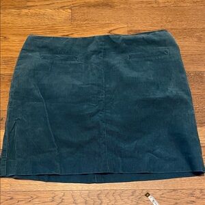 Old Navy Teal Corduroy mini skirt